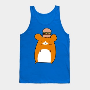 Hamburger Hamster Tank Top